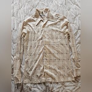 Vintage mens button-up